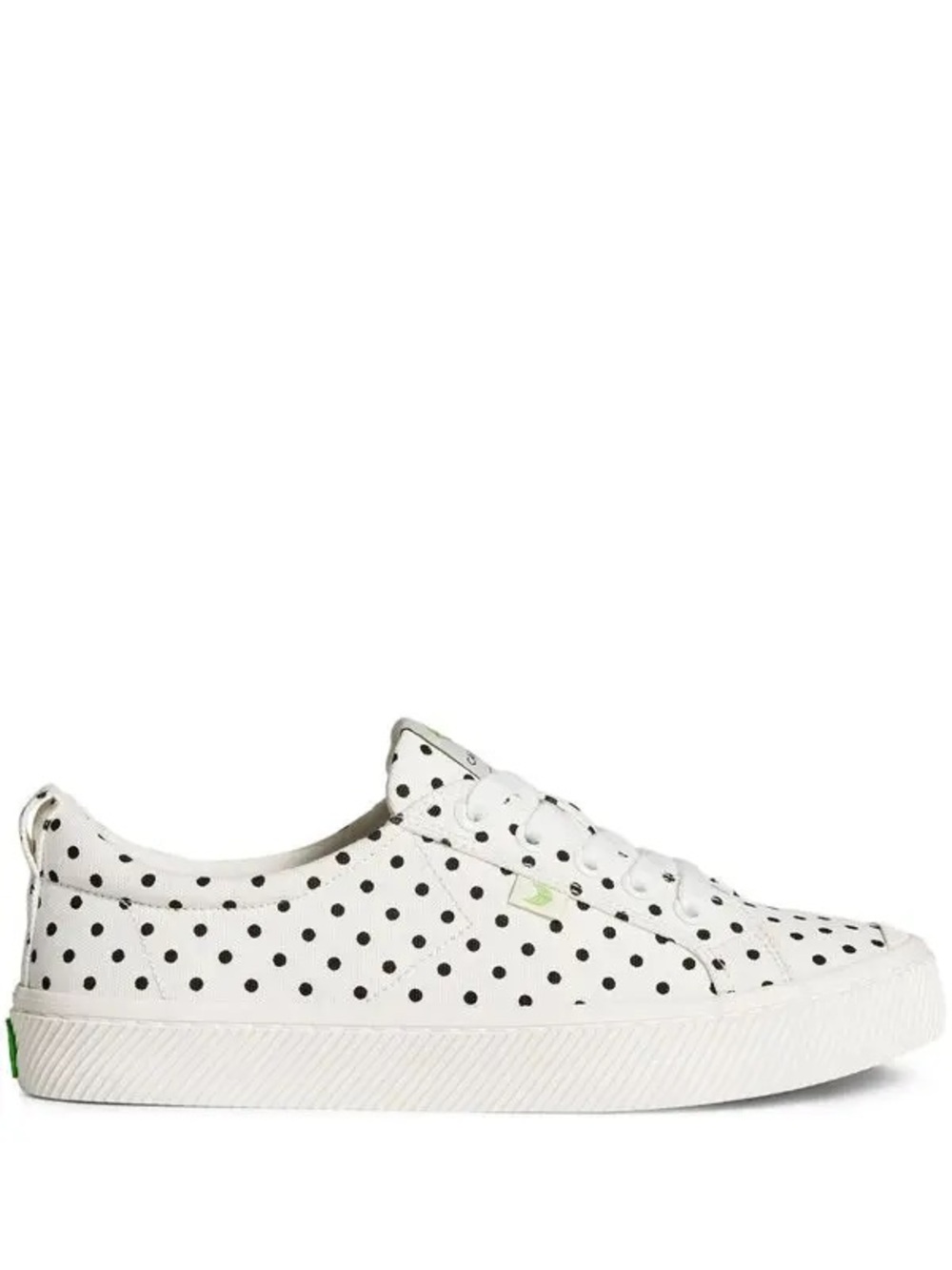 Cariuma OCA Low Polka Dot Canvas Sneakers Sz 8 Eco Friendly White Canvas shoes